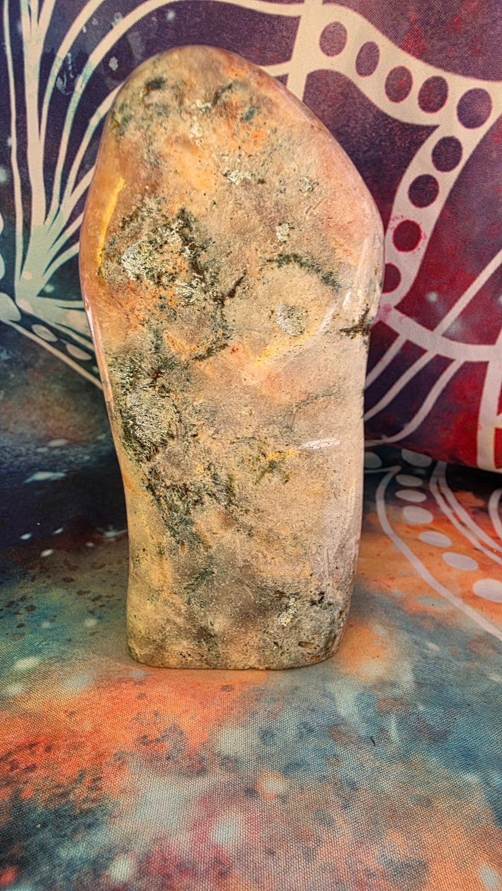 Natural Pink Amethyst Freeform Specimen with Deep Druzy Pocket – Ethically Sourced from Brazil (433g)