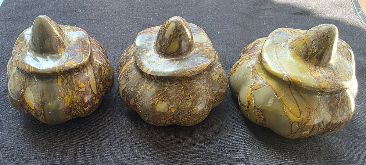 Bamboo Jasper Pumpkin (Perfectly Imperfect)- Intuitively Choosen