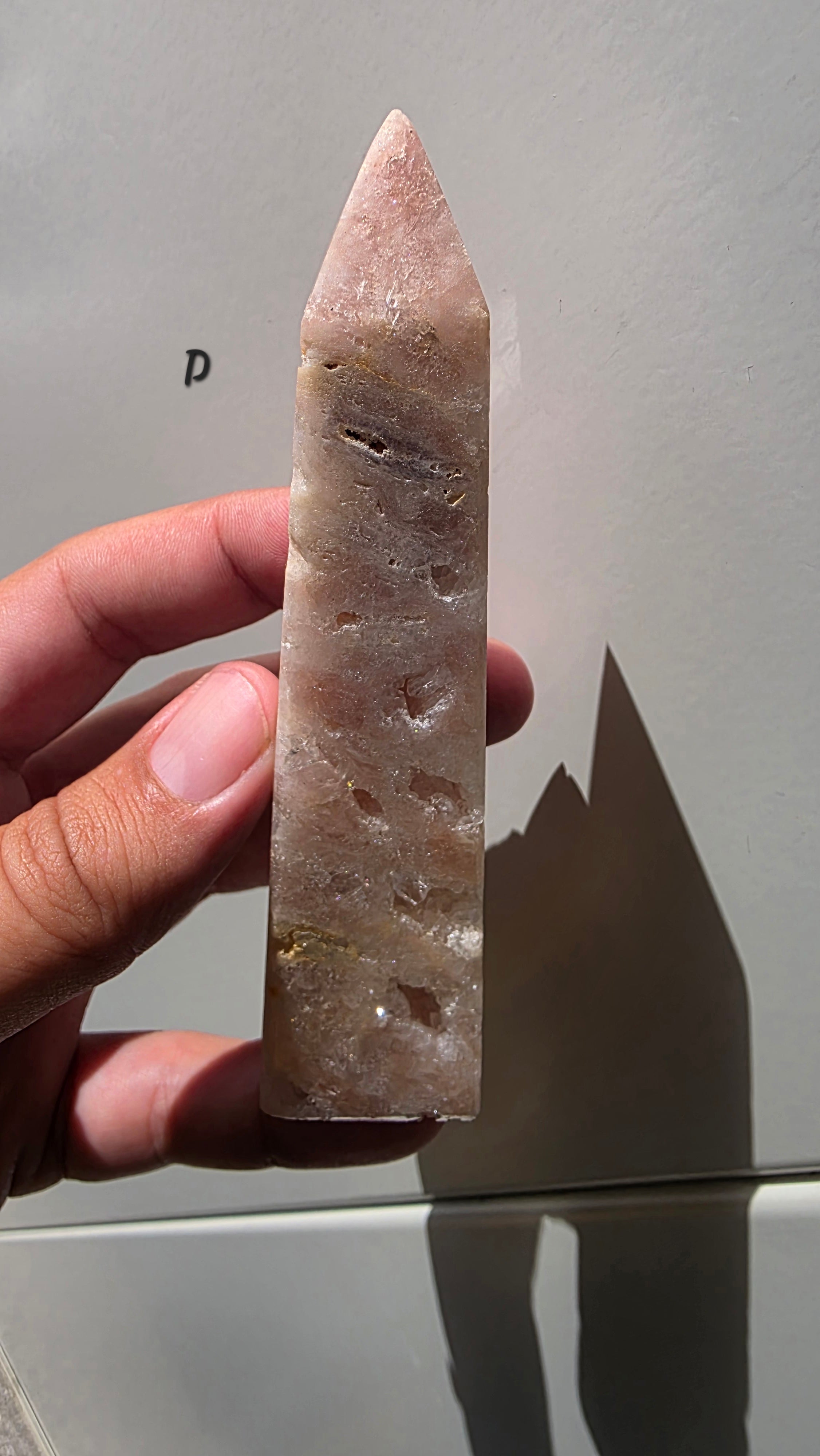Brazilian Pink Amethyst Druzy Points