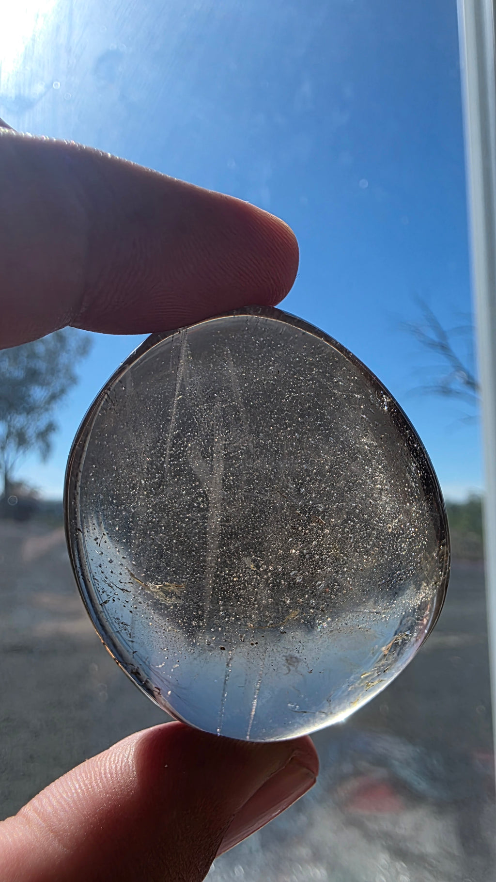 Smokey Quartz Palm Stones – (Intuitively Chosen)