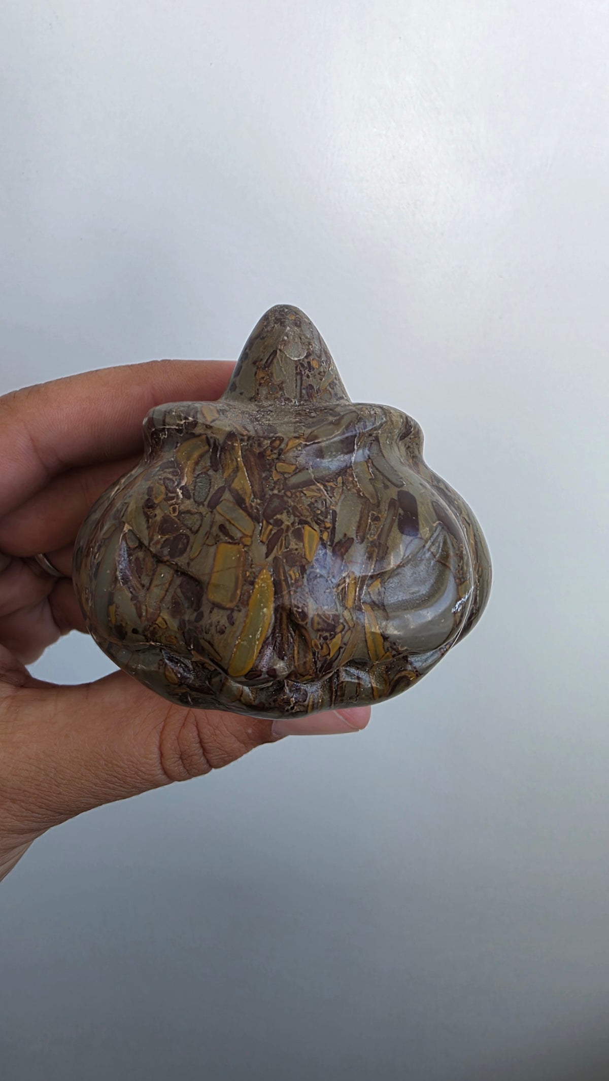 Bamboo Jasper Pumpkin (Perfectly Imperfect)- Intuitively Choosen