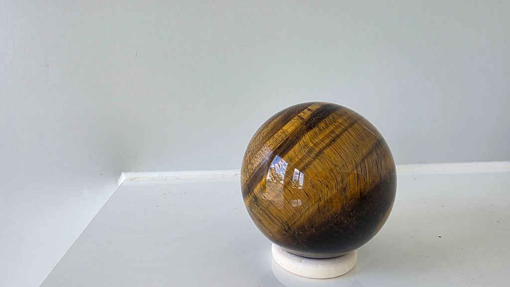 Natural Tiger’s Eye Crystal Sphere (5cm)