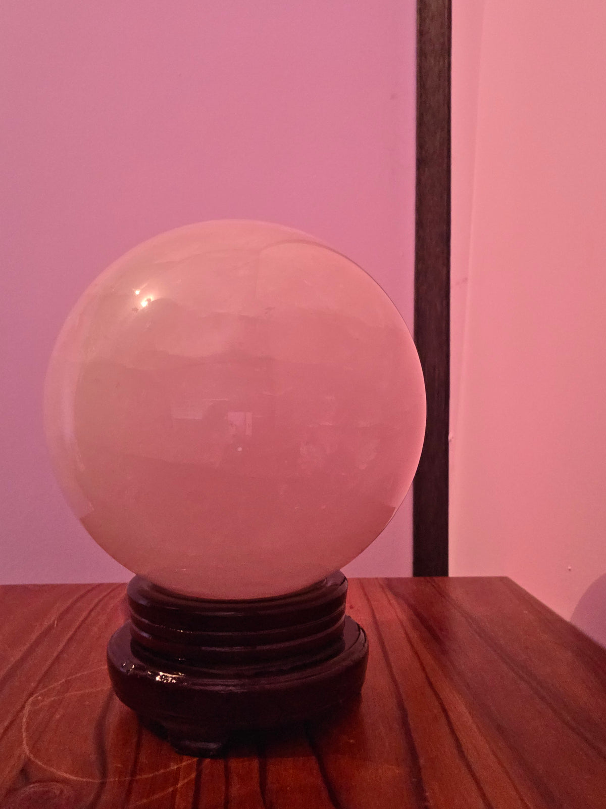 Stunning 20cm Rose Quartz Crystal Sphere (9.47kg)