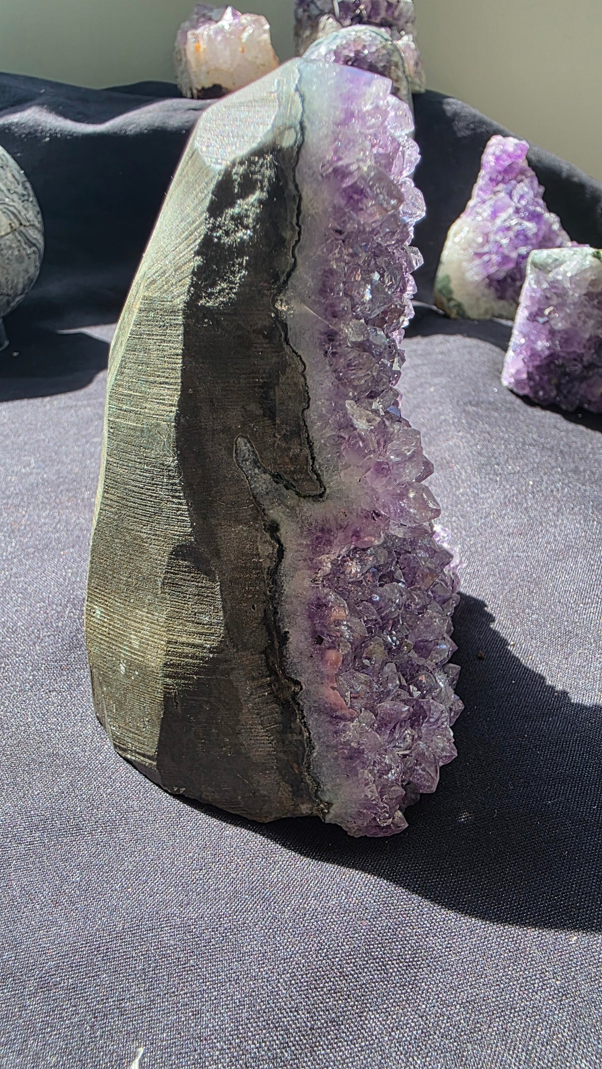 Natural Amethyst Cut Base Clusters - Choose Your Size