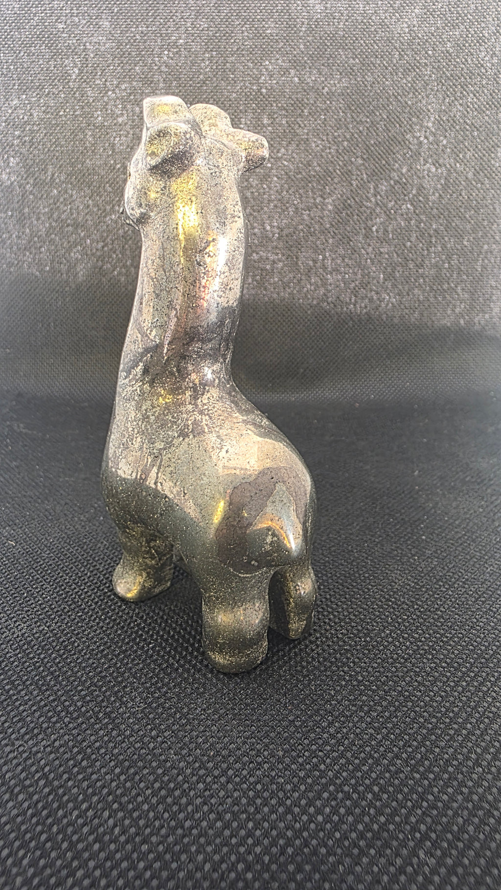Hand-Carved Crystal Giraffes – Natural Gemstone Animal Totem