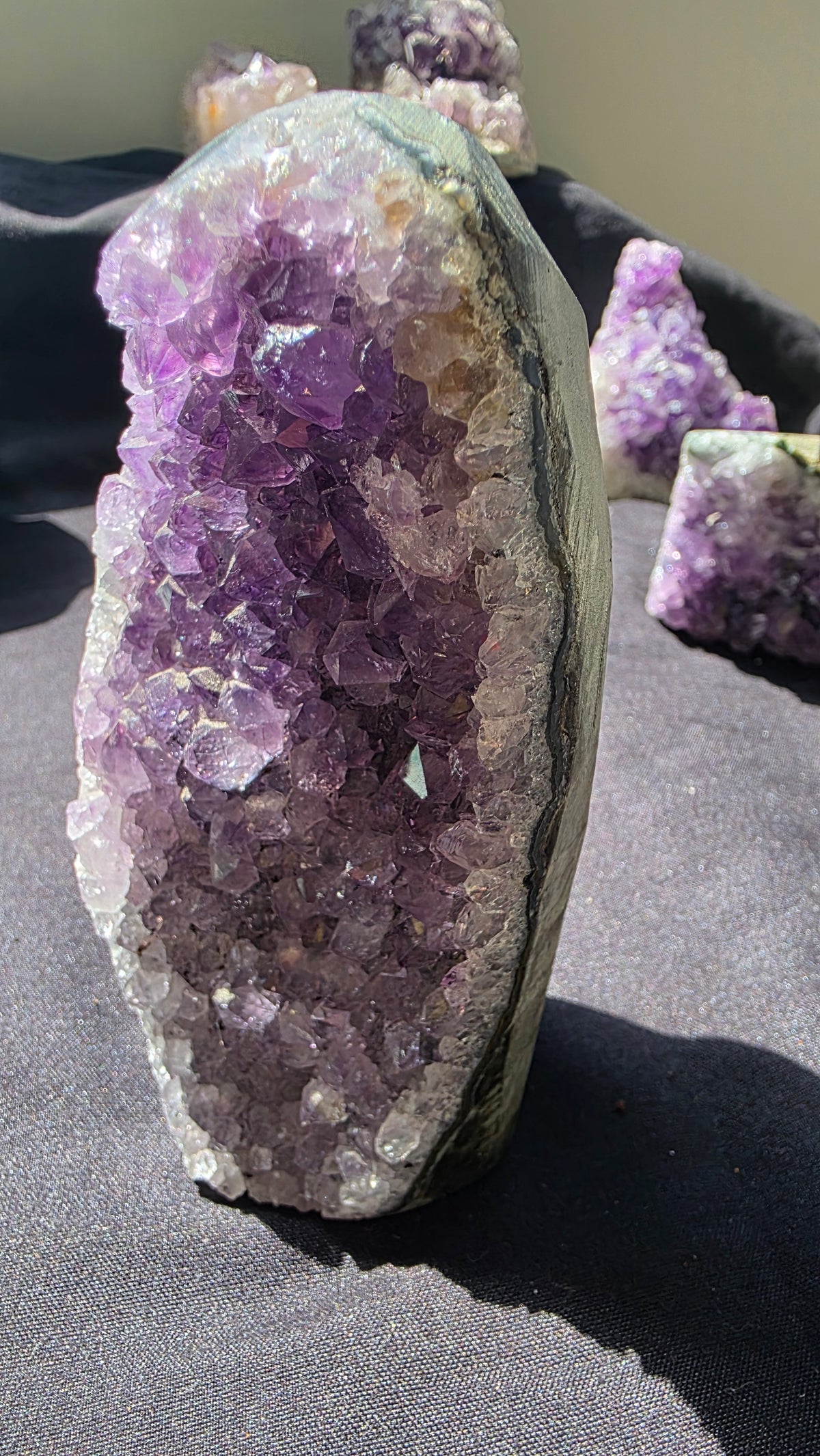 Natural Amethyst Cut Base Clusters - Choose Your Size