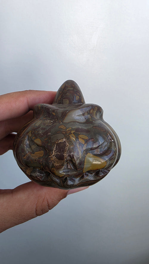 Bamboo Jasper Pumpkin (Perfectly Imperfect)- Intuitively Choosen