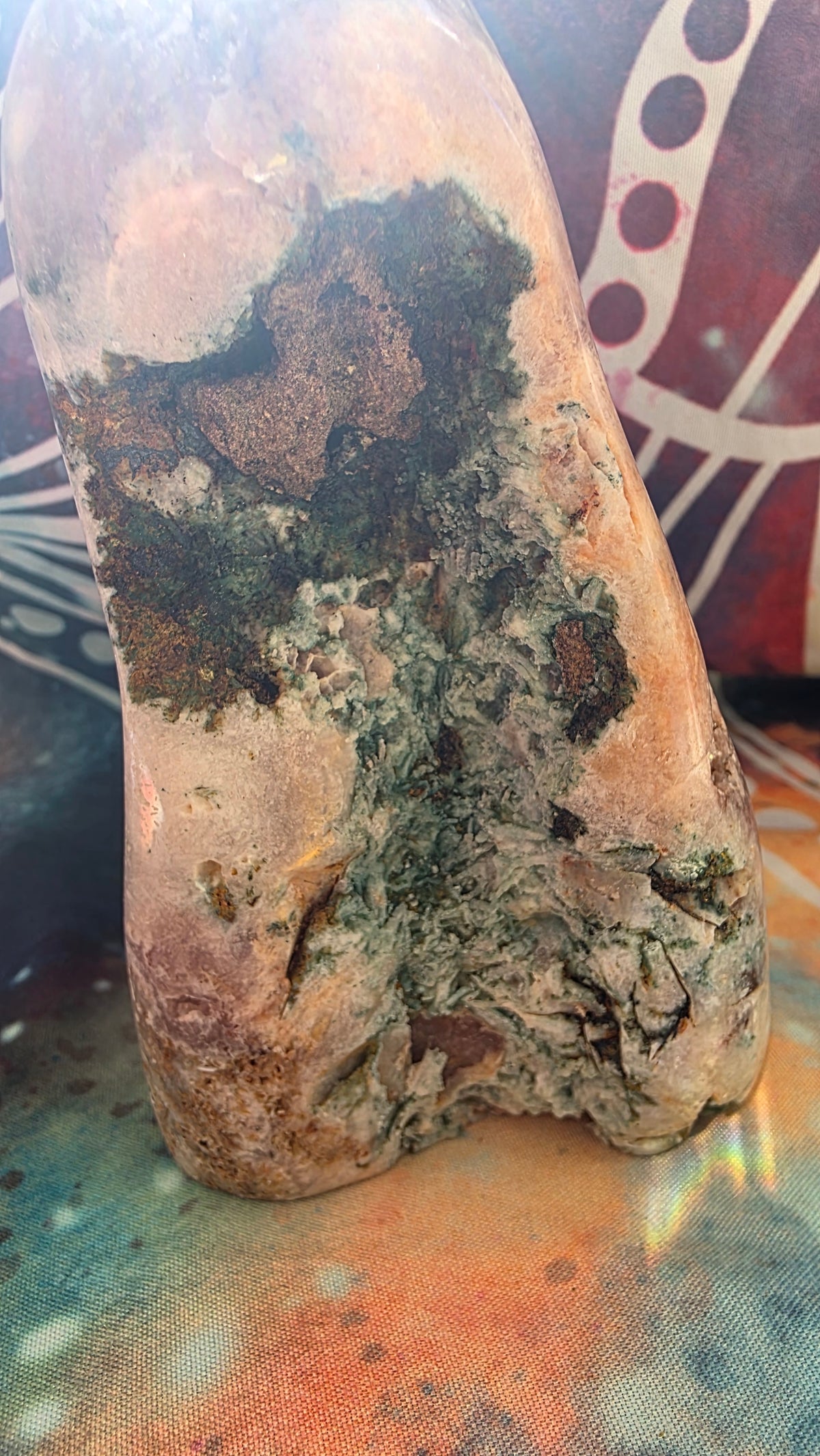 Natural Pink Amethyst Freeform Specimen with Deep Druzy Pocket – Ethically Sourced from Brazil (433g)