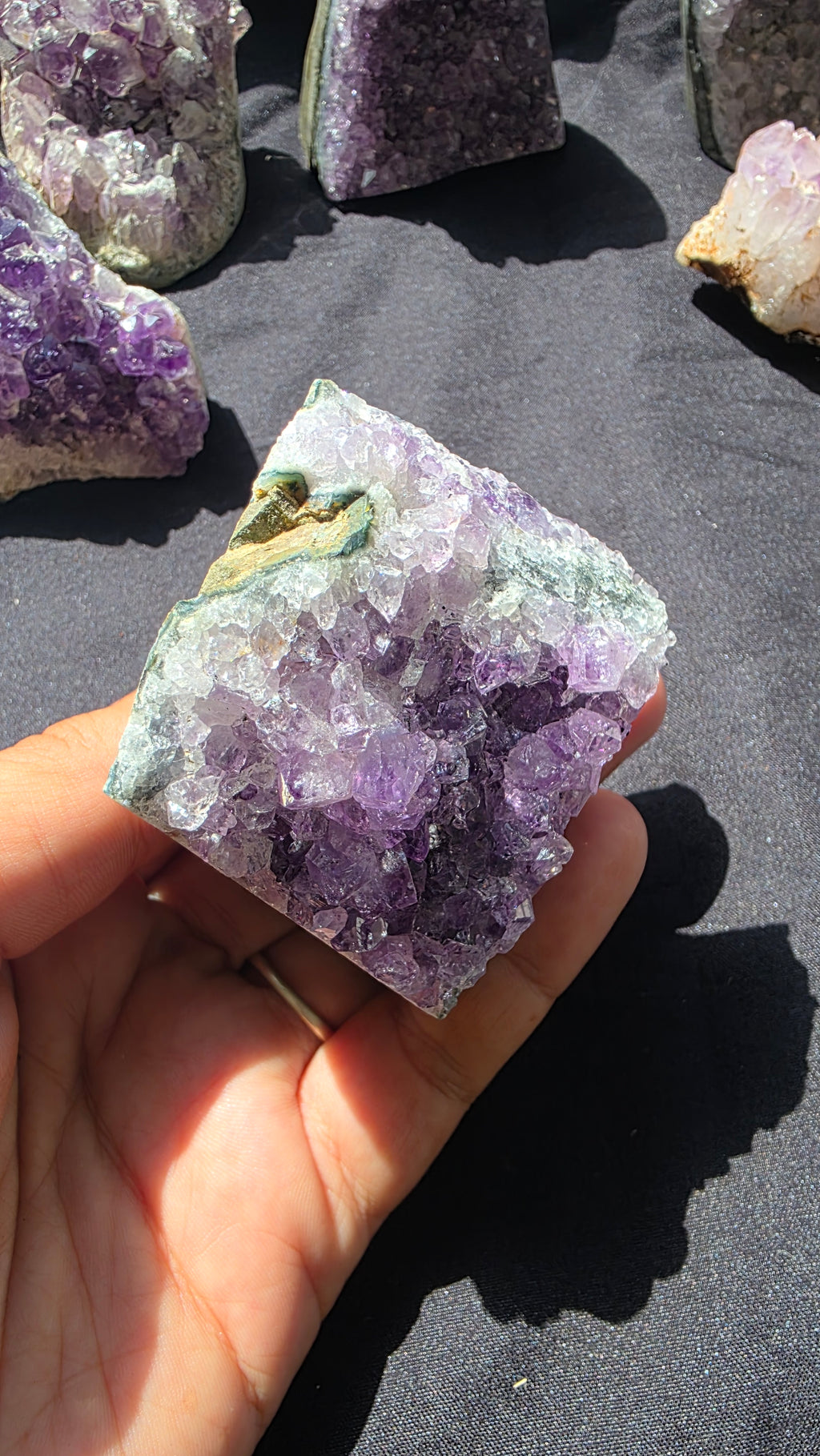 Natural Amethyst Cut Base Clusters - Choose Your Size