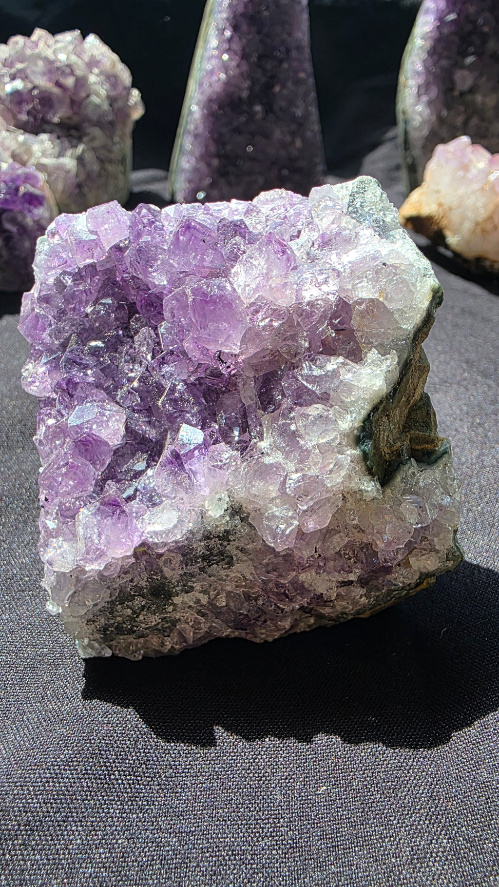 Natural Amethyst Cut Base Clusters - Choose Your Size