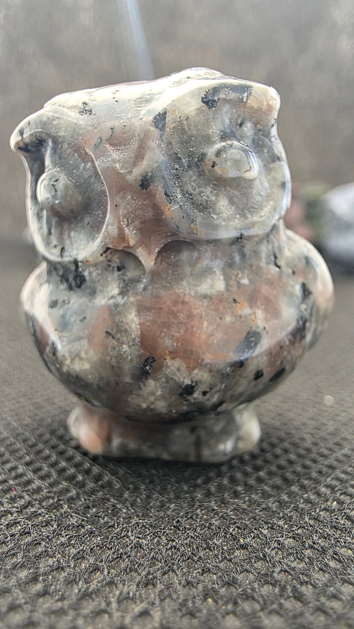 Mini Crystal Owl Carvings – 2.6cm Pocket Crystals