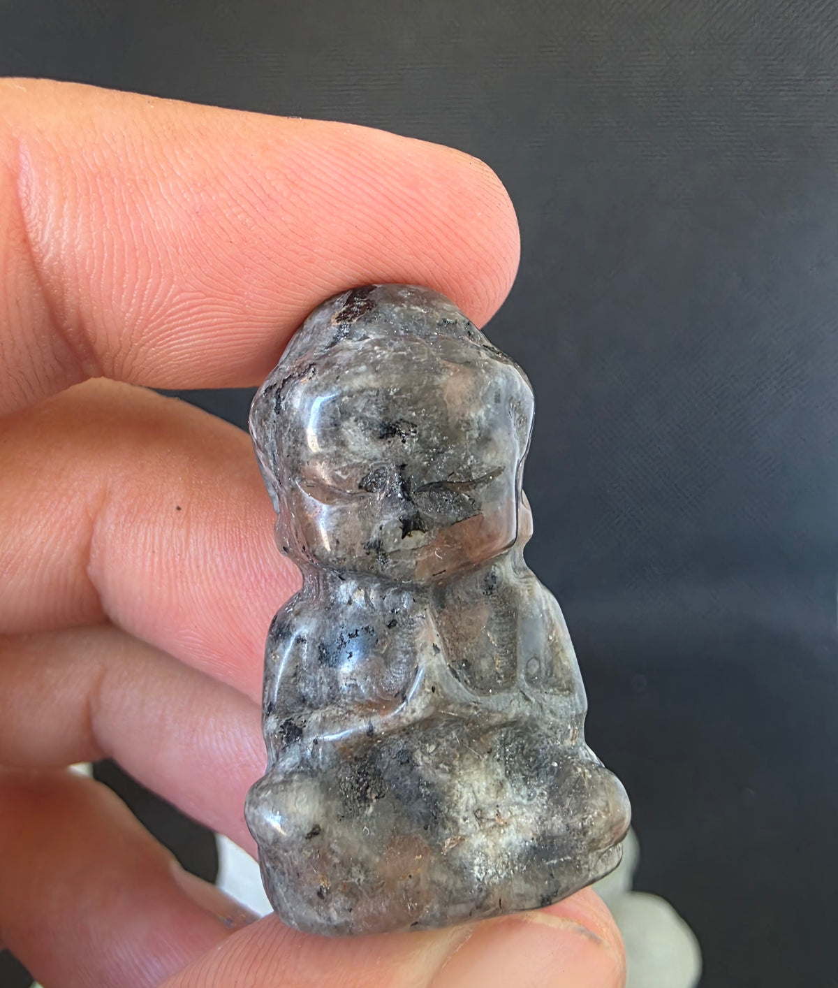 Mini Crystal Baby Buddha Statues (3cm)