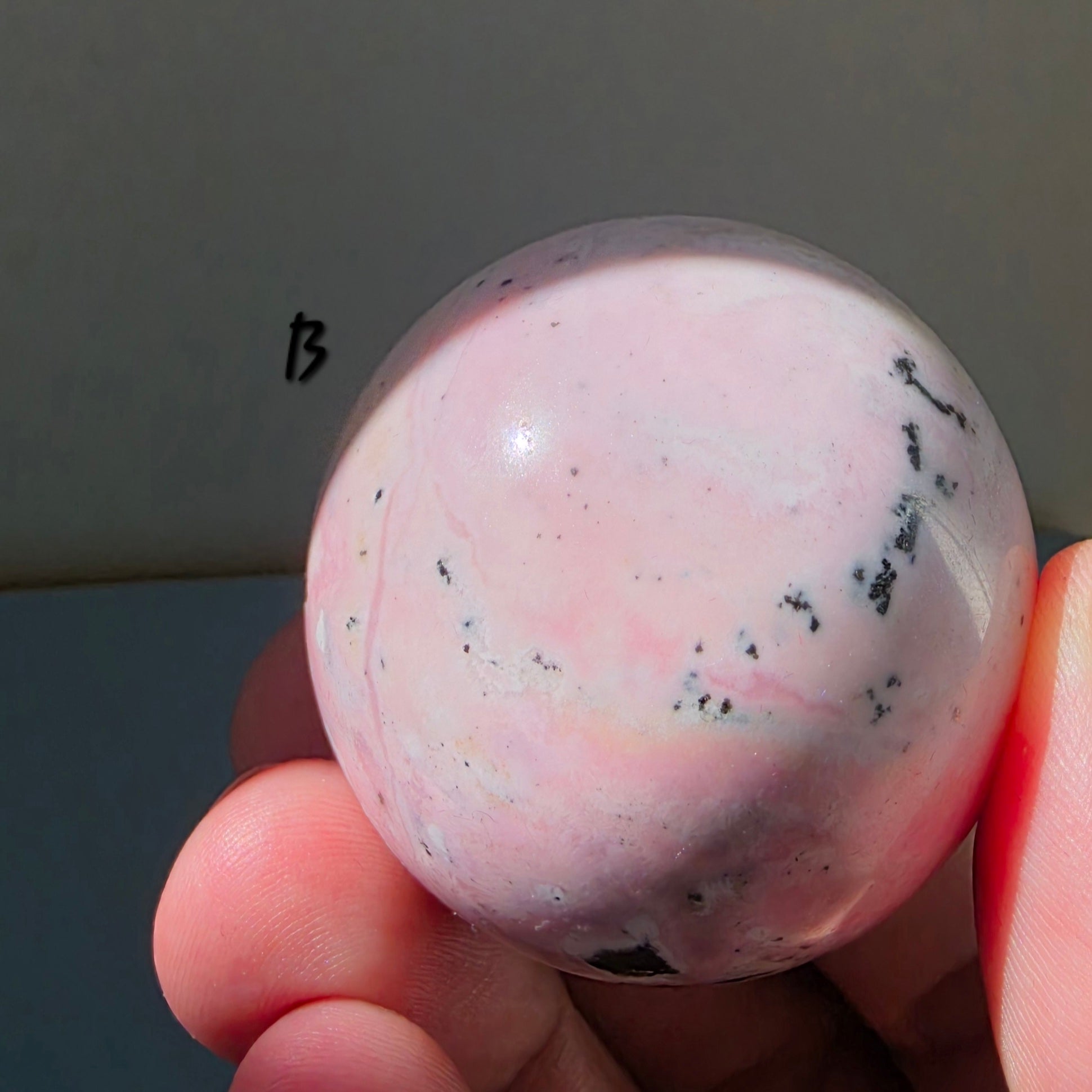 Puruvian Rhodonite Spheres