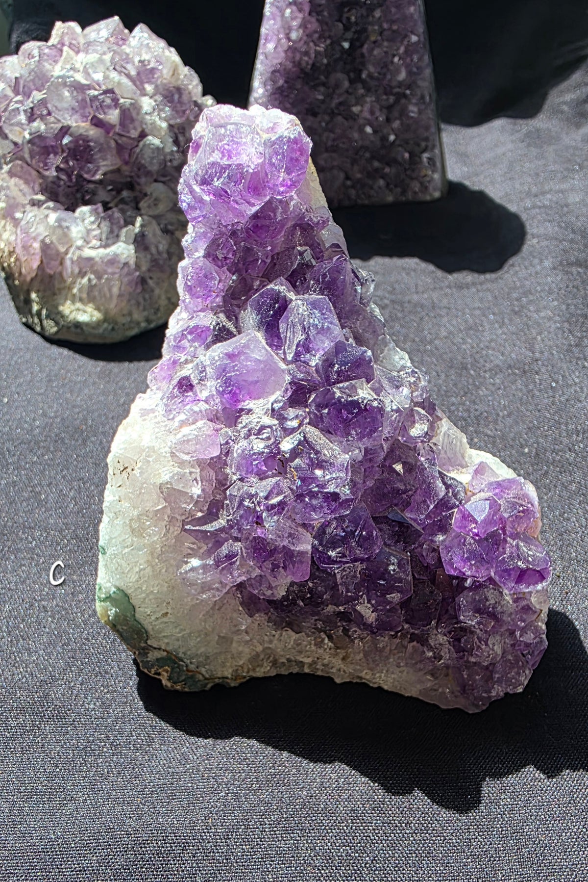 Natural Amethyst Cut Base Clusters - Choose Your Size