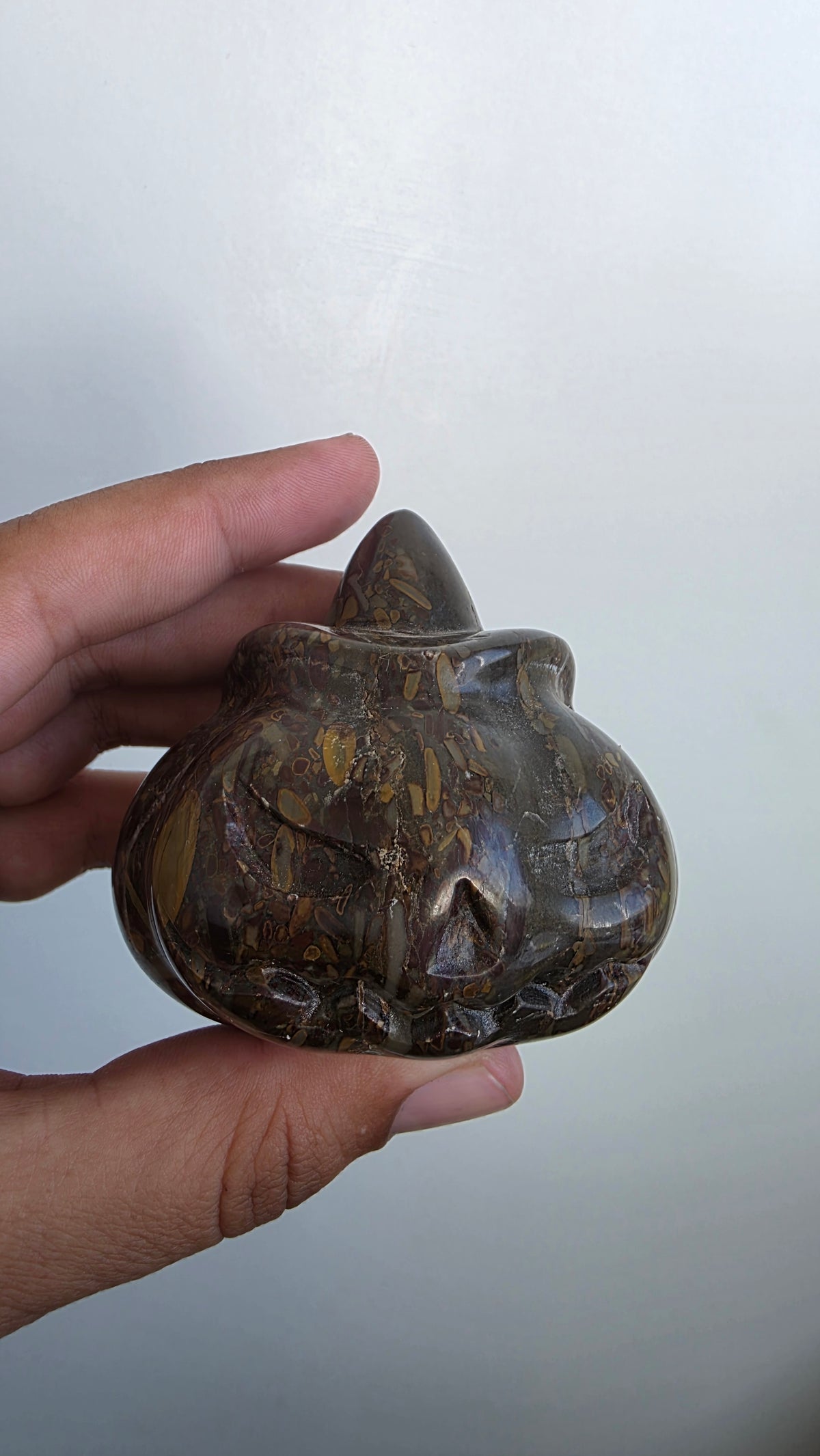 Bamboo Jasper Pumpkin (Perfectly Imperfect)- Intuitively Choosen