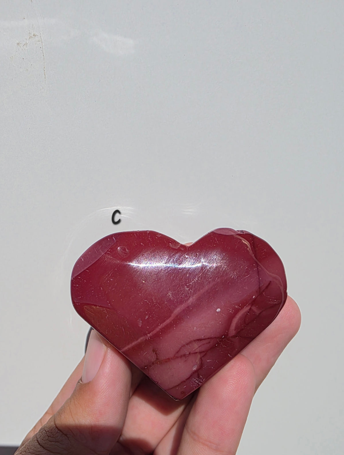 Australian Mookaite Hearts