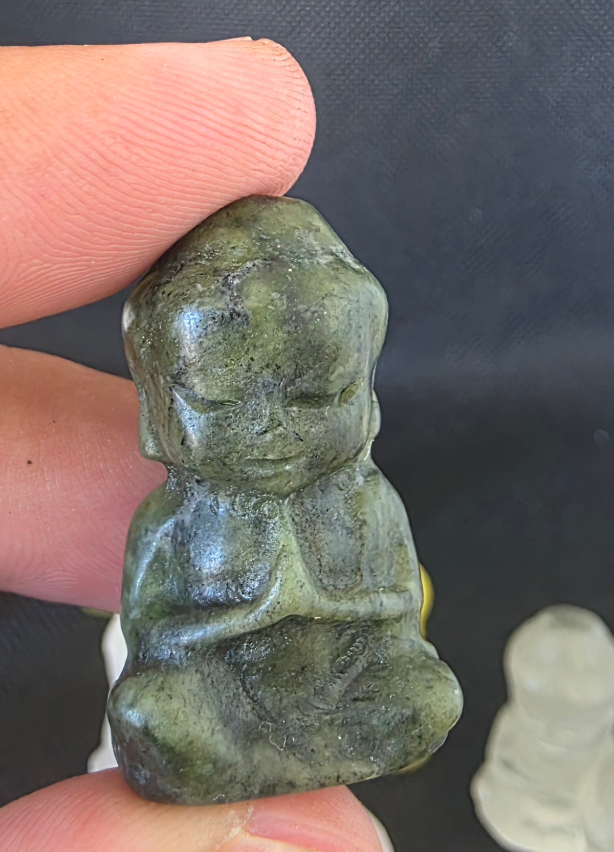 Mini Crystal Baby Buddha Statues (3cm)