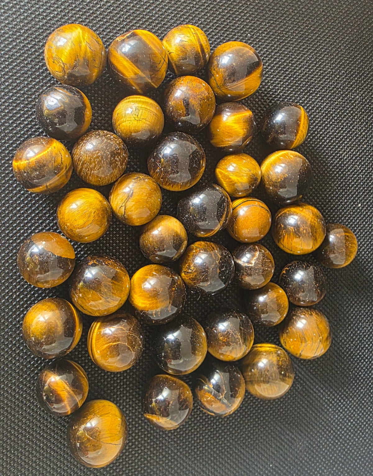 Mini Tiger's Eye Crystal Spheres (1.2cm – 1.5cm) – Intuitively Chosen
